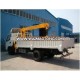 Right steering 3.5 tons lifting crane truck