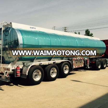 Mirror Aluminium alloy tank semi trailer 42,000L