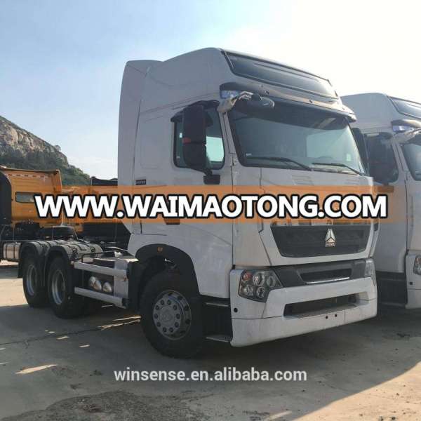 Sinotruk HOWO 6x4 Tractor Truck , Trailer Truck Tractor Head Price