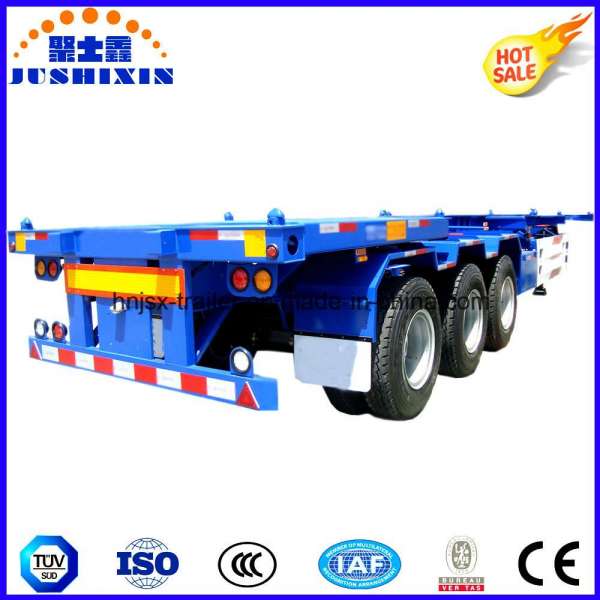 Truck Trailer Manufacturers Sell Skeleton/Skeletal Container Trailer