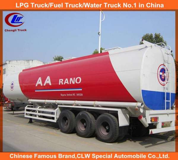 Fuel Tank Semi Trailer Fuel Tanker Trailer 60000liters