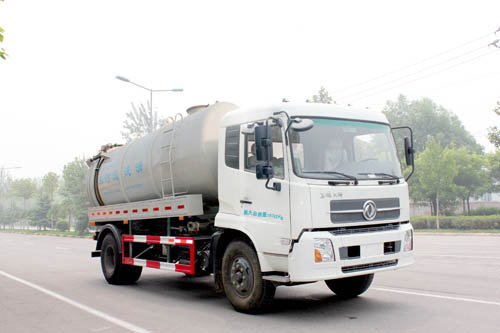 11000L Euro IV 4X2 Cleanout Suction Sewage Truck