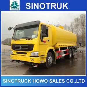 HOWO 10 Wheeler 20000liter Fuel Tanker Truck for Sale