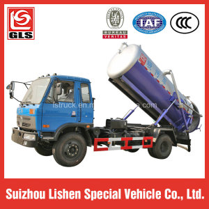 Low Price Carbon Steel Diesel Engine Sewage Suction Truck