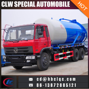 Dongfeng 16m3 14m3 Sewage Drainage Truck Sewage Sucking Tank Truck